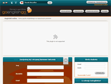 Tablet Screenshot of goenglishgo.com